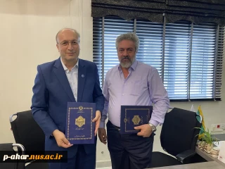 امضای تفاهم‌نامه همکاری بین دانشگاه ملی مهارت واحد استانی آذربایجان شرقی و مجتمع فولاد آذرآبادگان ارس
