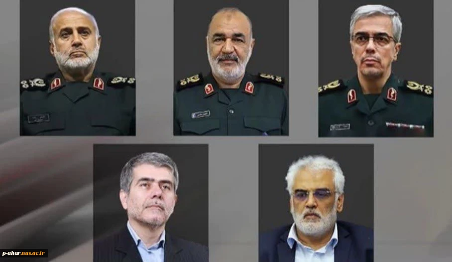 شهادت تعدادی از همرزمان و فرماندهان ارشد نظامی، دانشمندان و شهروندان مظلوم و بیگناه را تسلیت و تبریک عرض نموده و برای مجروحین این جنایت، آرزوی شفای عاجل داریم. 2