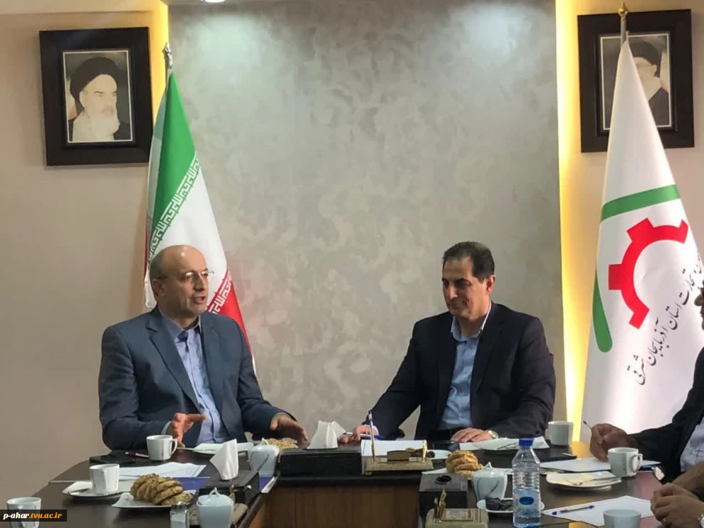 نشست همکاری دانشگاه ملی مهارت و خانه صنعت، معدن و تجارت آذربایجان شرقی