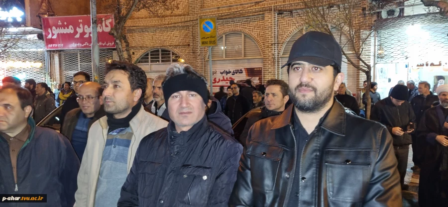 حضور همکاران آموزشکده ملی مهارت در تجمع شبانه 5